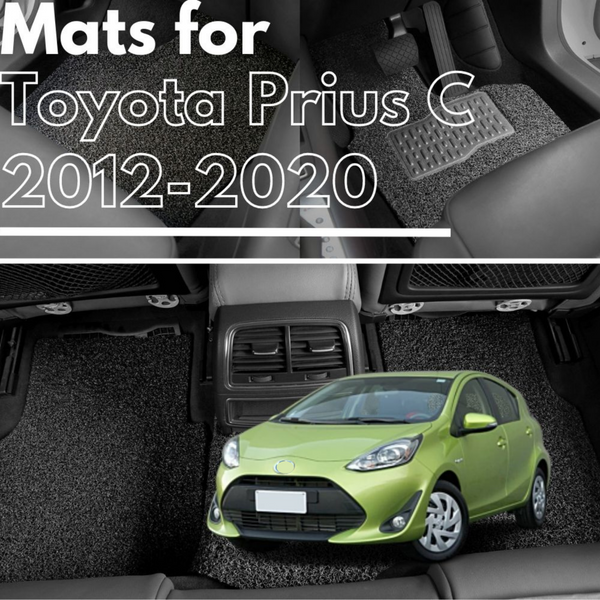 for Toyota Prius C 2012-2020, Premium Car Floor Mats