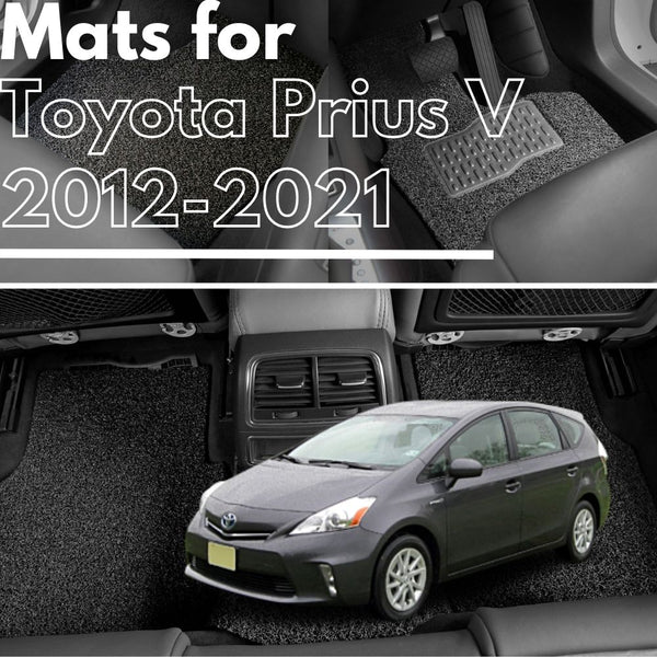 for Toyota Prius V 2012-2021, Premium Car Floor Mats
