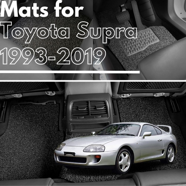 for Toyota Supra 1993-2019, Premium Car Floor Mats