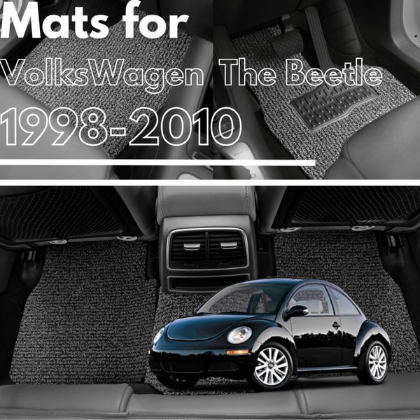 for VolksWagen The Beetle 1998-2010, Premium Car Floor Mats