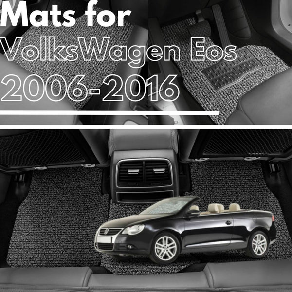 for VolksWagen EoS 2006-2016, Premium Car Floor Mats