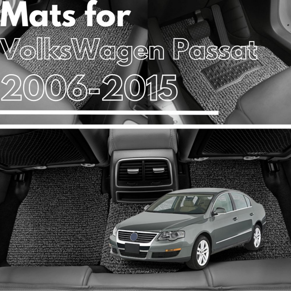 for VolksWagen Passat (B6 B7 CC)2006-2015, Premium Car Floor Mats