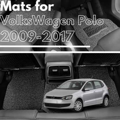 for VolksWagen Polo (MK5)2009-2017, Premium Car Floor Mats
