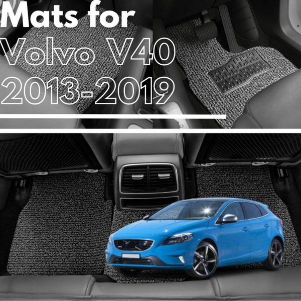 for Volvo V40 2013-2019, Premium Car Floor Mats