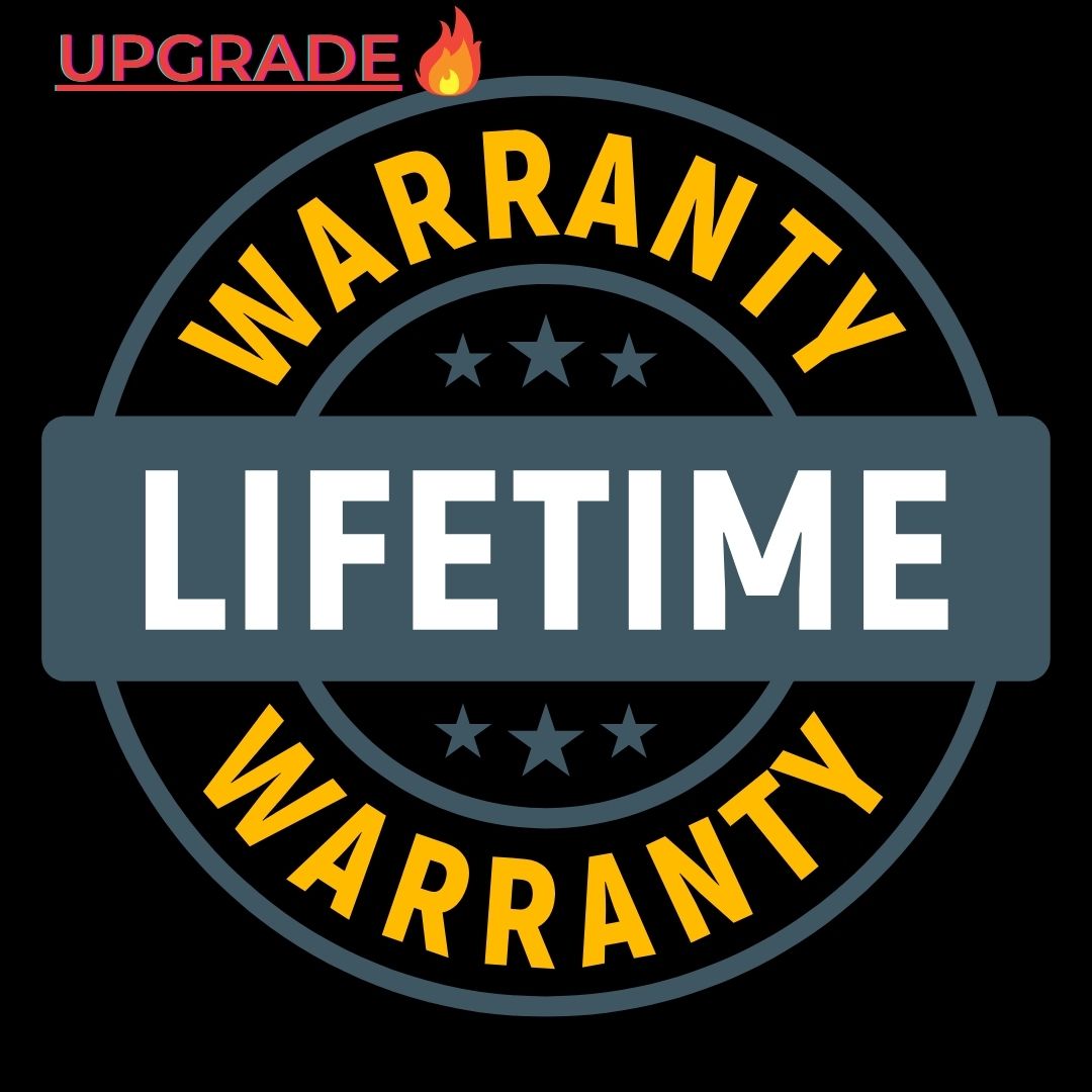 Lifetime Warranty Upgrade with Priority Processing and Free Replacement