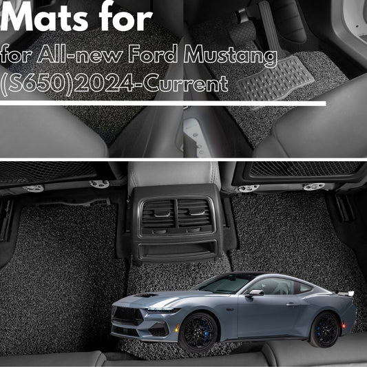 for All-new Ford Mustang (S650)2024-Current , Premium Car Floor Mats, New Arrival!