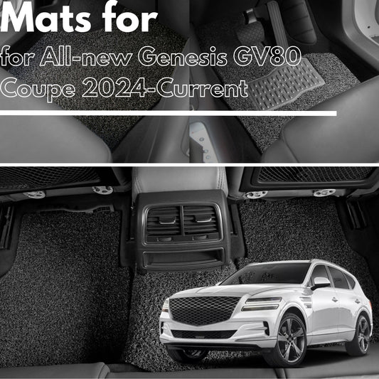 for All-new Genesis GV80 Coupe 2024-Current , Premium Car Floor Mats, New Arrival!