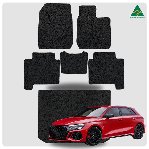 for Audi A3 S3 RS3 (Typ 8Y)2020-Current, Premium Car Floor Mats