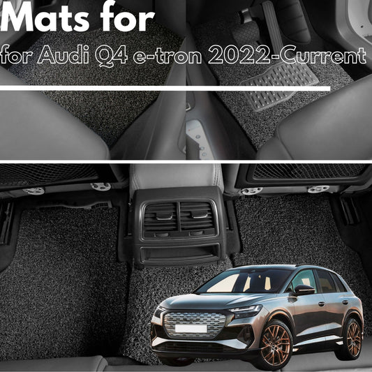 for Audi Q4 e-tron 2022-Current, Premium Car Floor Mats