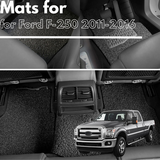 for Ford F-250 2011-2016, Premium Car Floor Mats