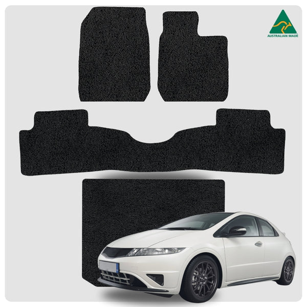 for Honda Civic Hatch(8th Gen)2006-2012, Premium Car Floor Mats