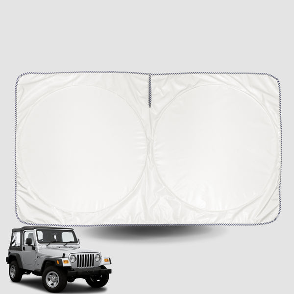 Windscreen Sun Shade for Jeep Wrangler (4-Door JL)2018-Current