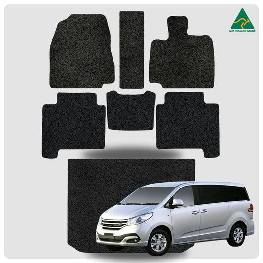 for LDV G10 People Mover (9 seater)2015-Current, Premium Car Floor Mats
