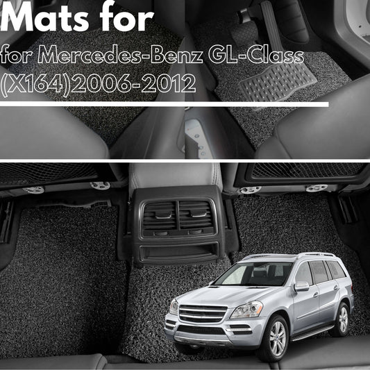 for Mercedes-Benz GL-Class (X164)2006-2012, Premium Car Floor Mats