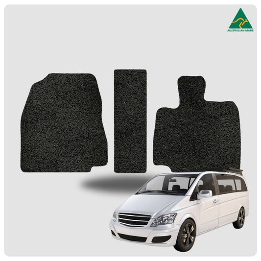 for Mercedes-Benz Vito Van 2003-2013, Premium Car Floor Mats