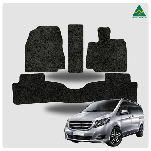 for Mercedes-Benz Vito Van (W447)2014-Current, Premium Car Floor Mats