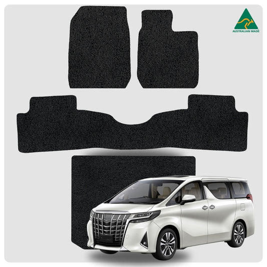 for Toyota Alphard (AH30)2015-2023, Premium Car Floor Mats