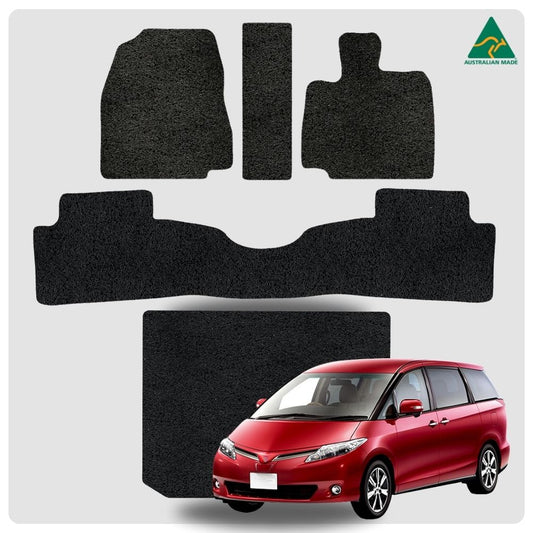 for Toyota Tarago (Estima) 7 Seater2006-2020, Premium Car Floor Mats