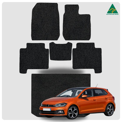 for VolksWagen Polo (MK6)2018-Current, Premium Car Floor Mats