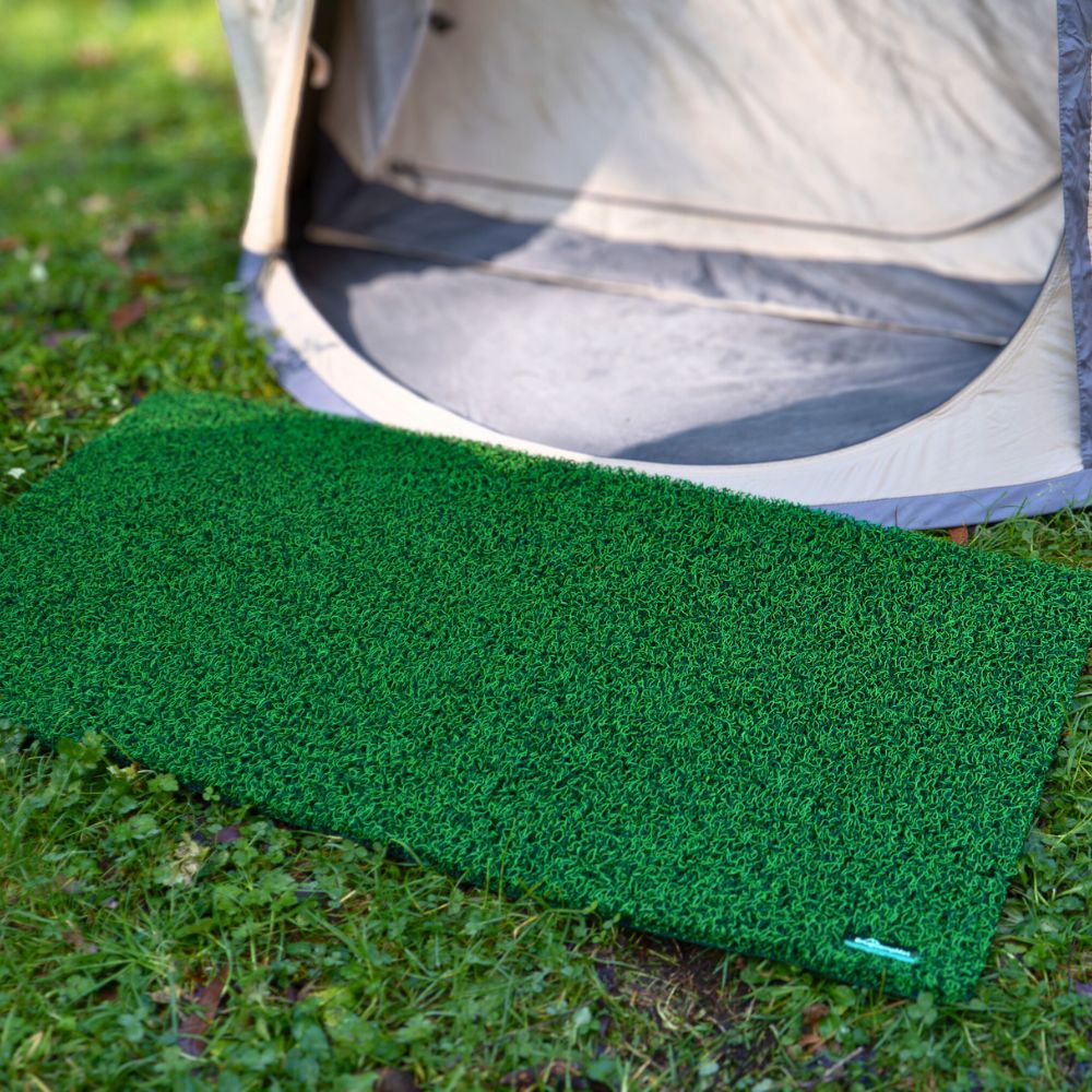 Snug Step Mat: Ultra-Thick Dirt-Trapping Mat for Door, Tent, Caravan