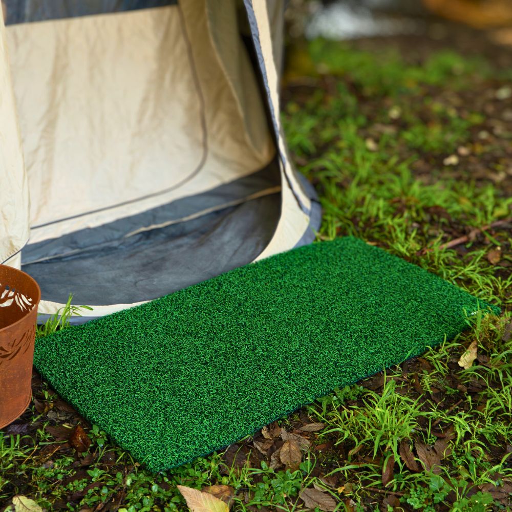 Snug Step Mat: Ultra-Thick Dirt-Trapping Mat for Door, Tent, Caravan