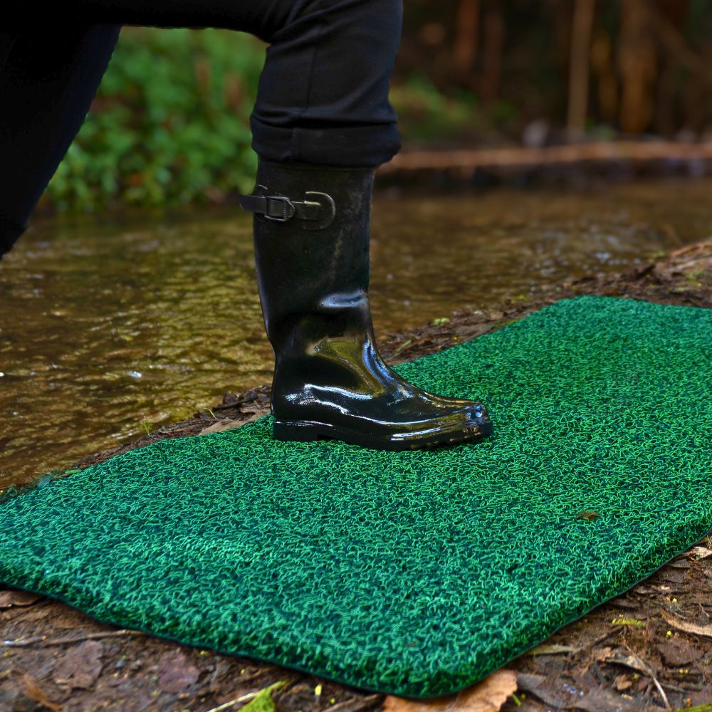 Snug Step Mat: Ultra-Thick Dirt-Trapping Mat for Door, Tent, Caravan