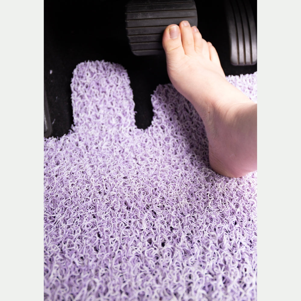 Close view of the Jacaranda Mist lilac colour